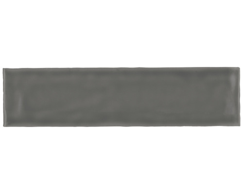 Steengoed Metrotegel Artisan 7,5 x 30 cm Carbon glanzend