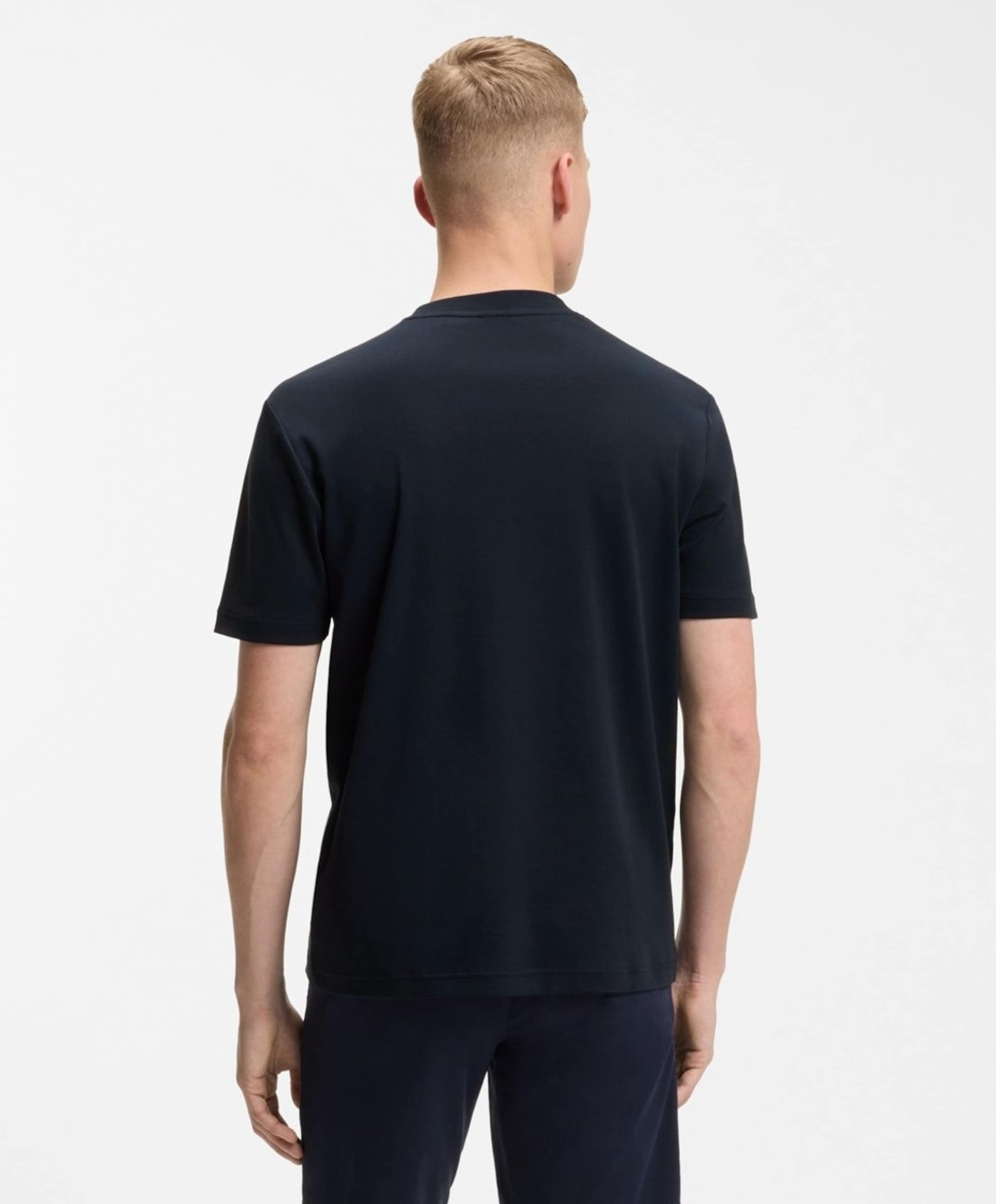 Boss Orange Heren T-shirt blauw