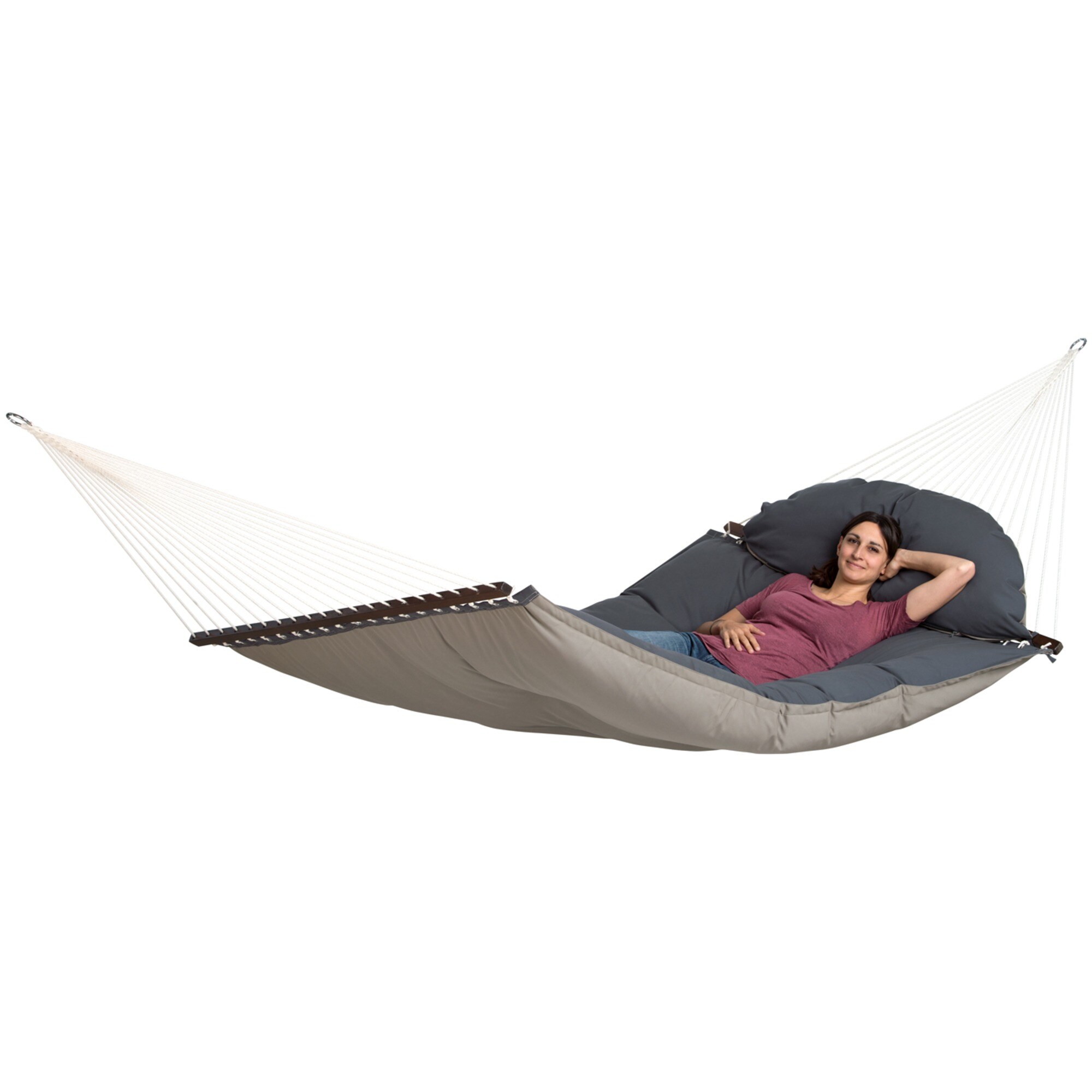 Amazonas Hängematte Fat Hammock Taupe