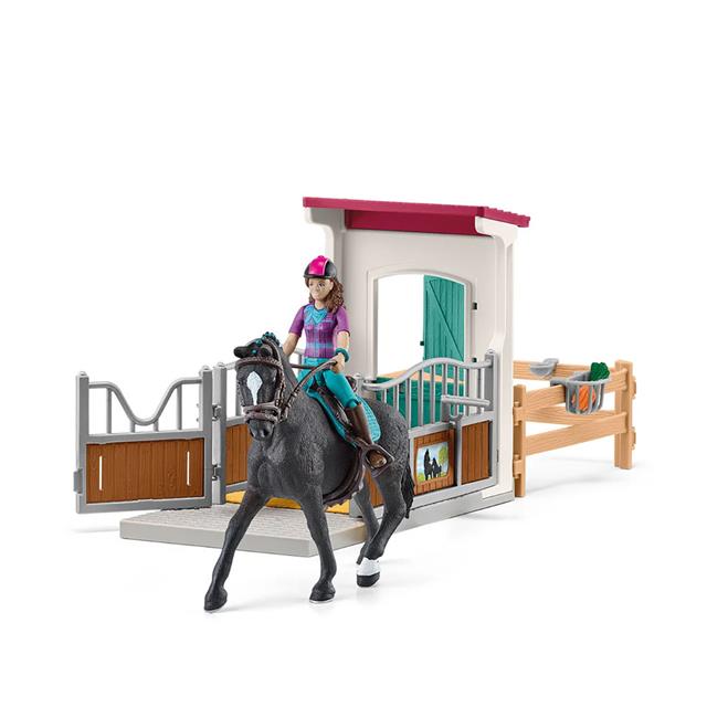 Speelgoedset Schleich Paardenbox Lisa