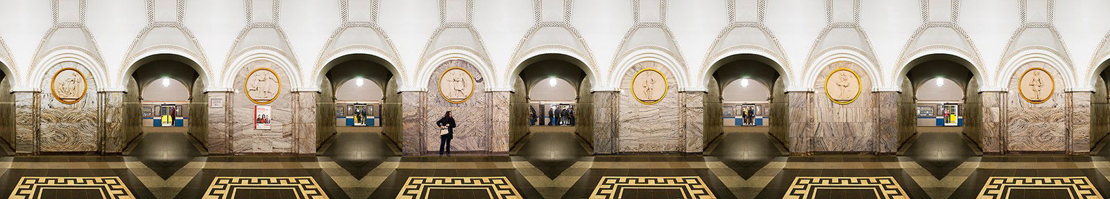 Moscow, Park Kultury, Circle Line by Larry Yust - Limited Edition. Edition of: 150. Signed.