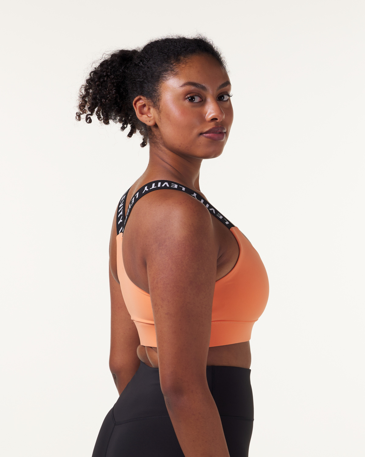 LEVITY Line Up Bra Orange Coral