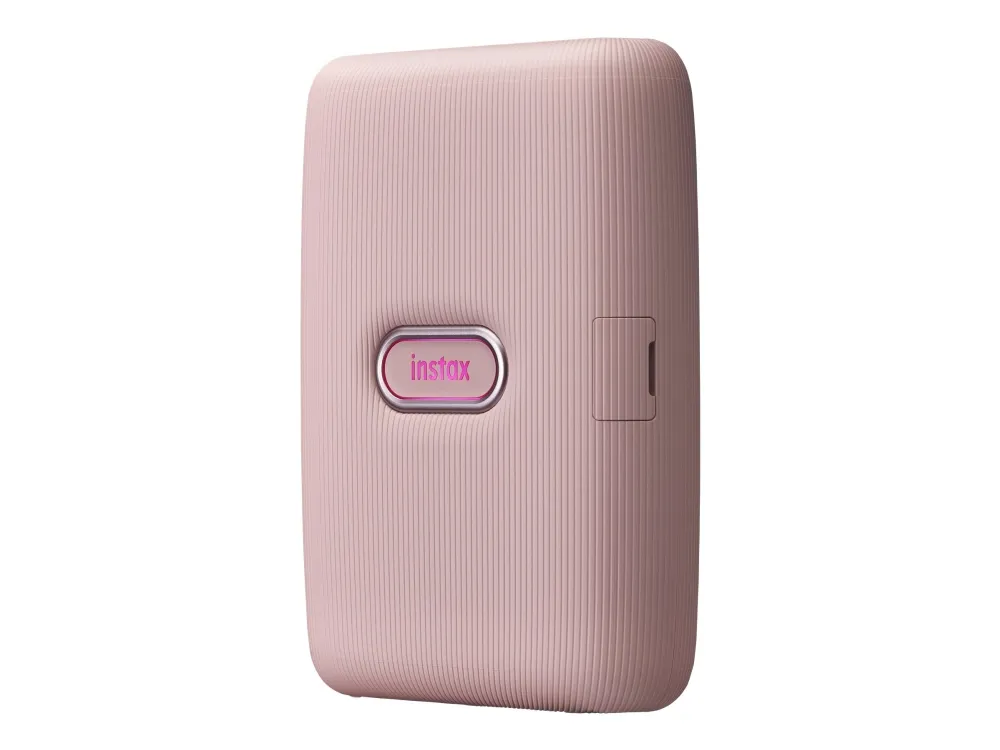 Fujifilm instax mini Link - Printer - farve - LED - 86 x 54 mm op til 5 udskrifter/min (farve) - kapacitet: 10 fotos - Bluetooth 4.2 LE - dyster pink