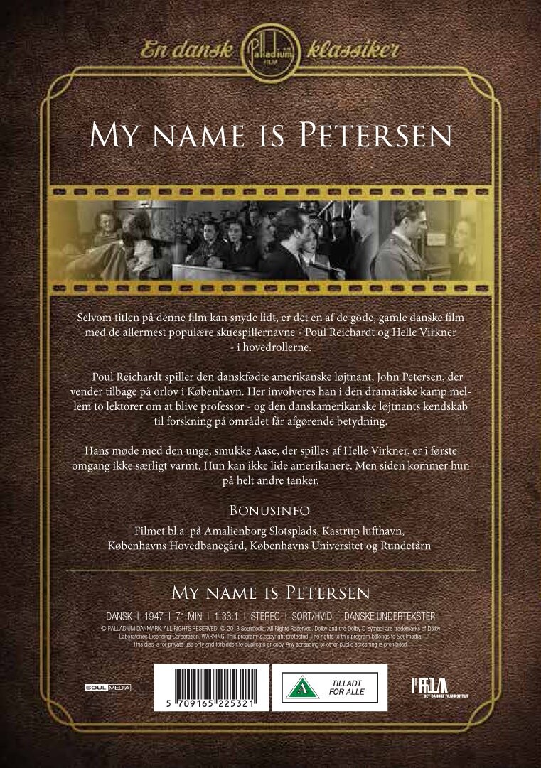 My Name Is Petersen - DVD