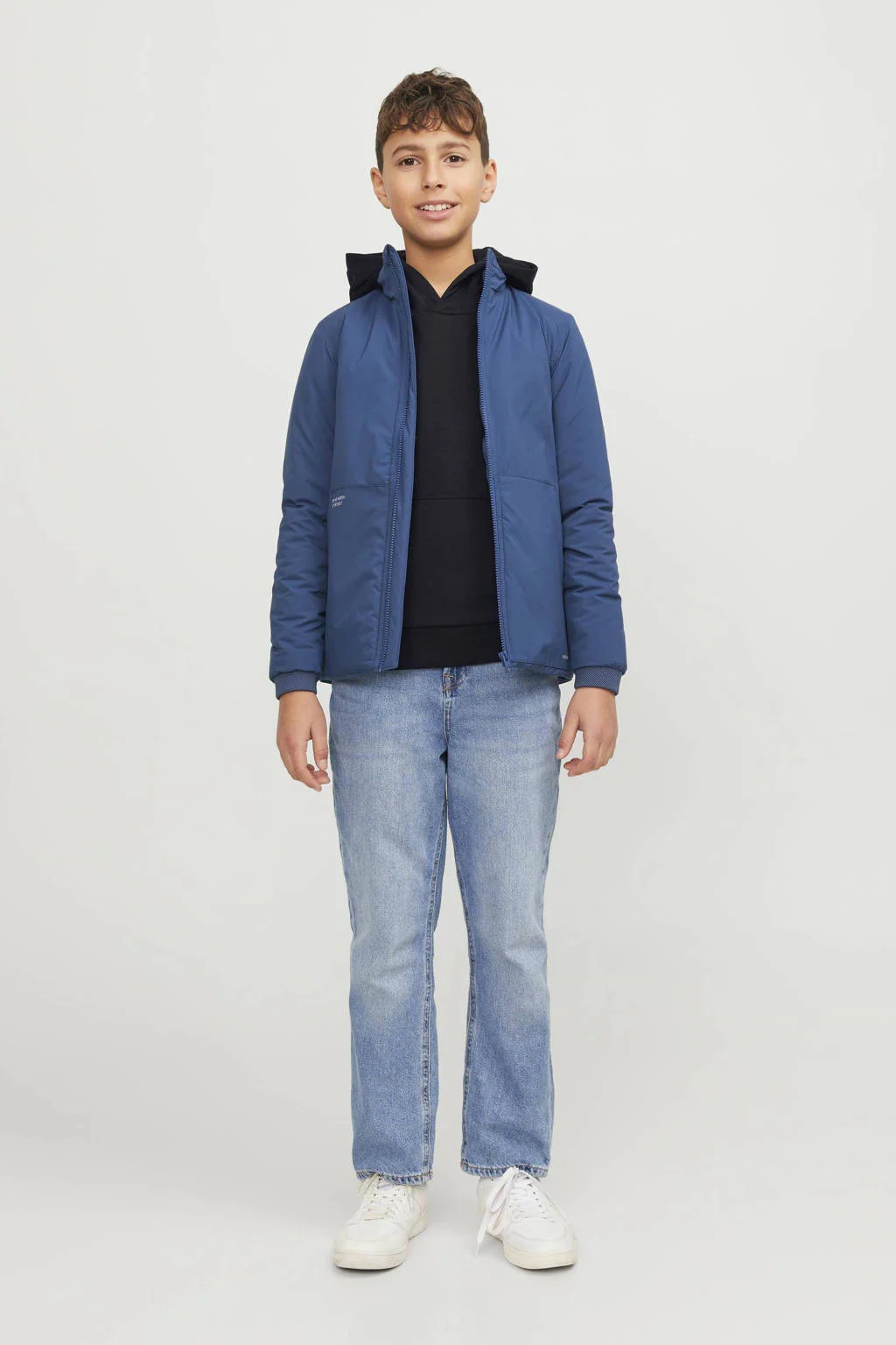 JACK & JONES hoodie JJEBRADLEY zwart
