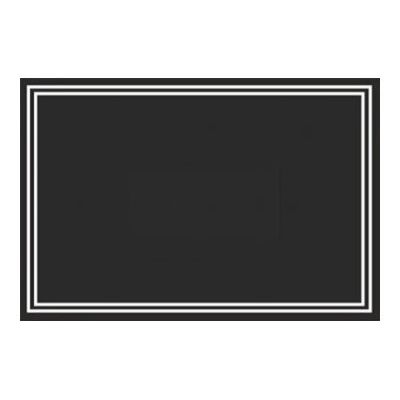 Bequet - 10 Étiquettes Ardoisine noires recto/verso - 10 x 15 cm - sans attache
