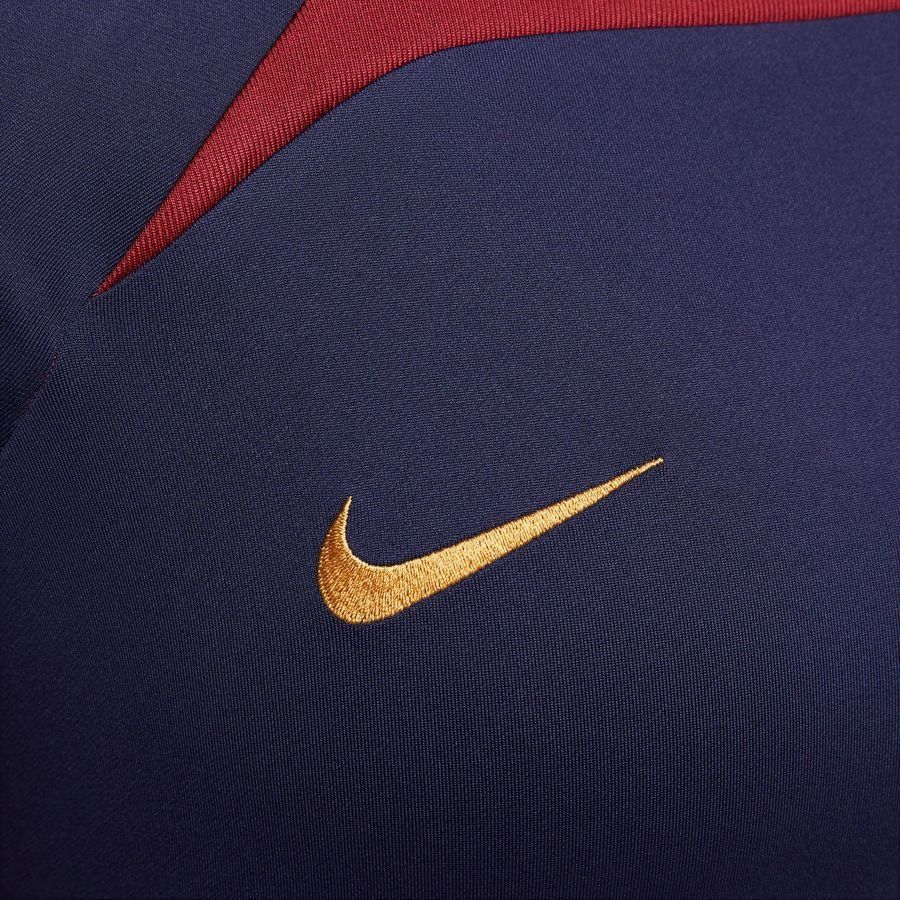 Paris Saint-Germain Maillot d'Entraînement Dri-FIT Strike Drill - Bleu/Doré Femme