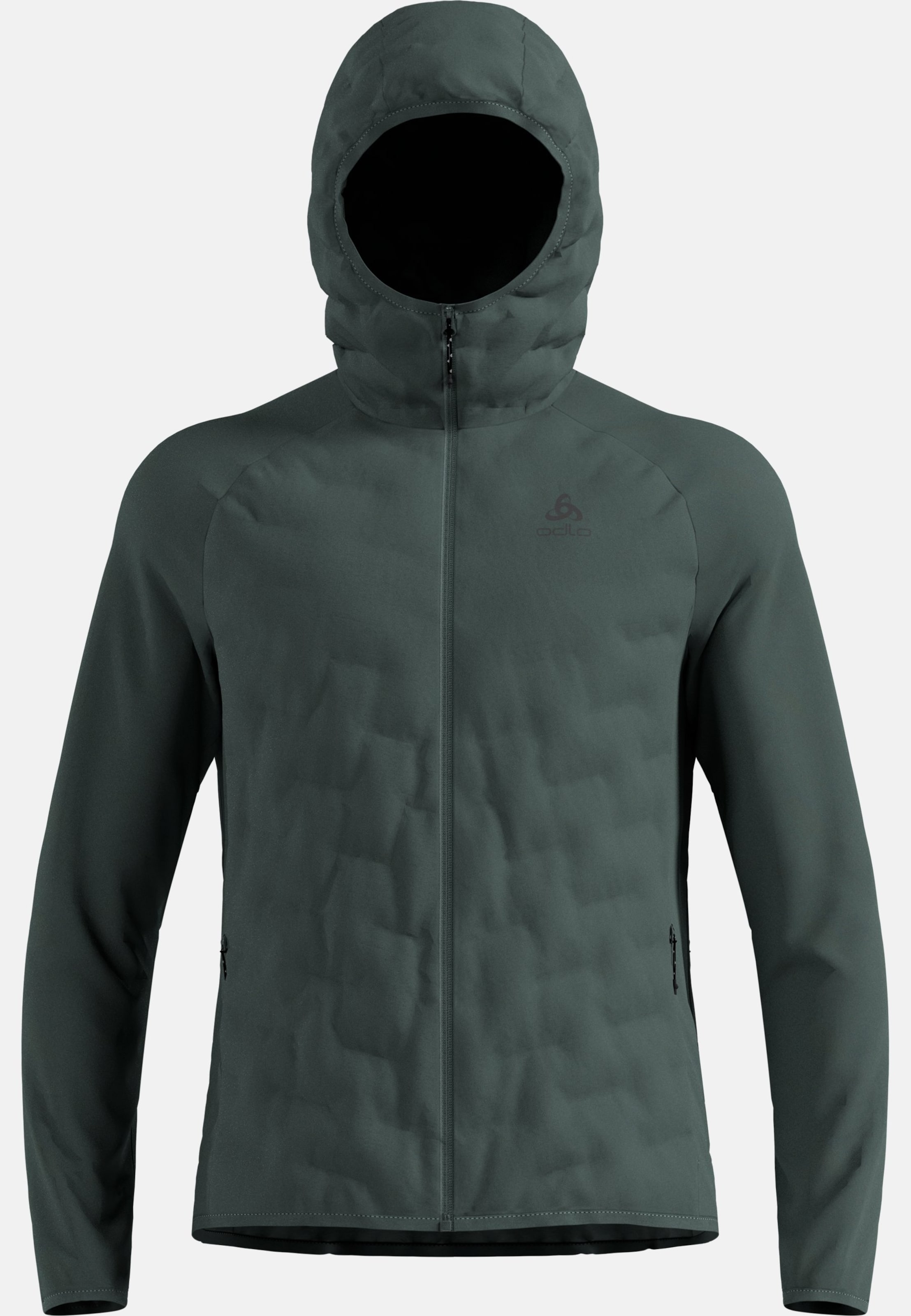 Zeroweight Insulator Hybrid Mid Layer mit Kapuze und Reissverschluss in urban chic