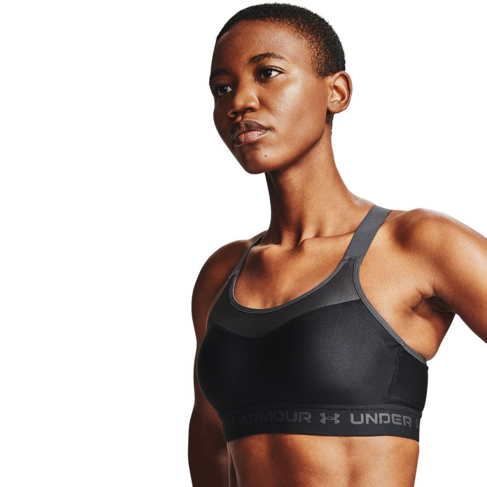Under Armour CROSSBACK HIGH - Brassière Femme noir