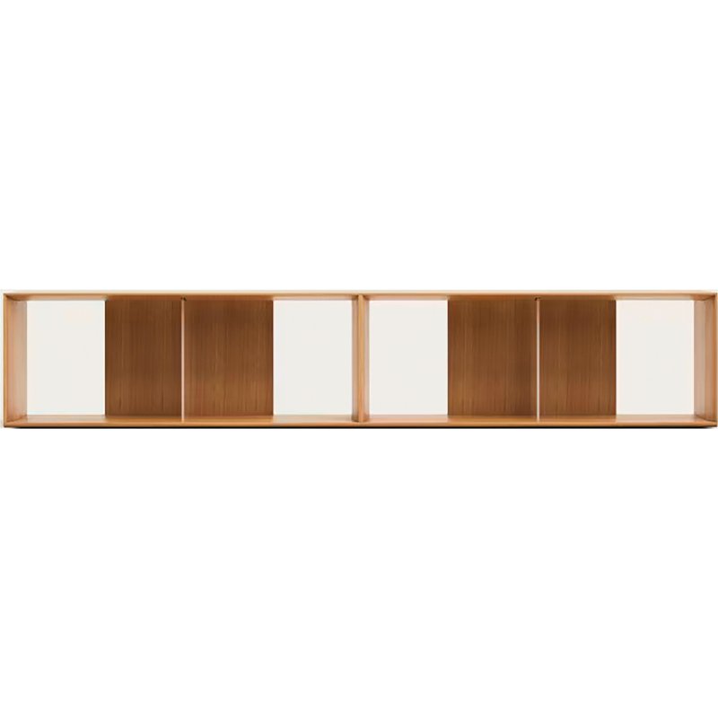 Lot de 2 étagères Litto modulables en placage de bois 101 x 76 cm