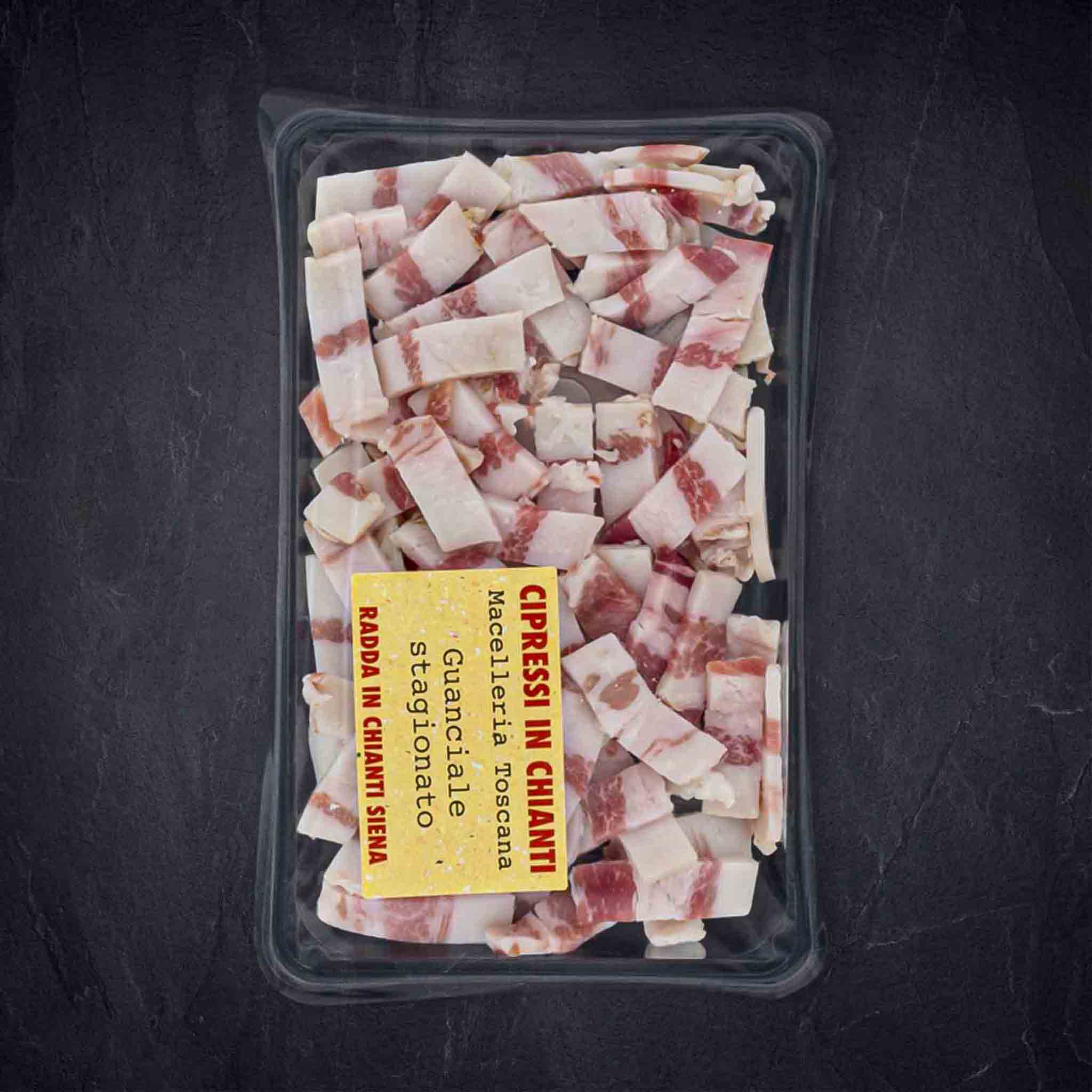 Guanciale per Amatriciana Italienischer Wangenspeck gewürfelt