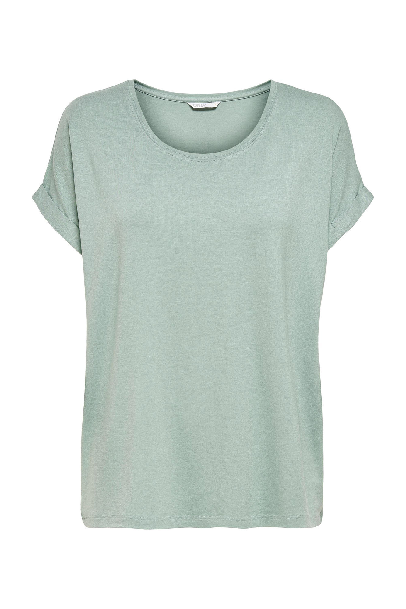 Blusa de manga curta e modelagem folgada