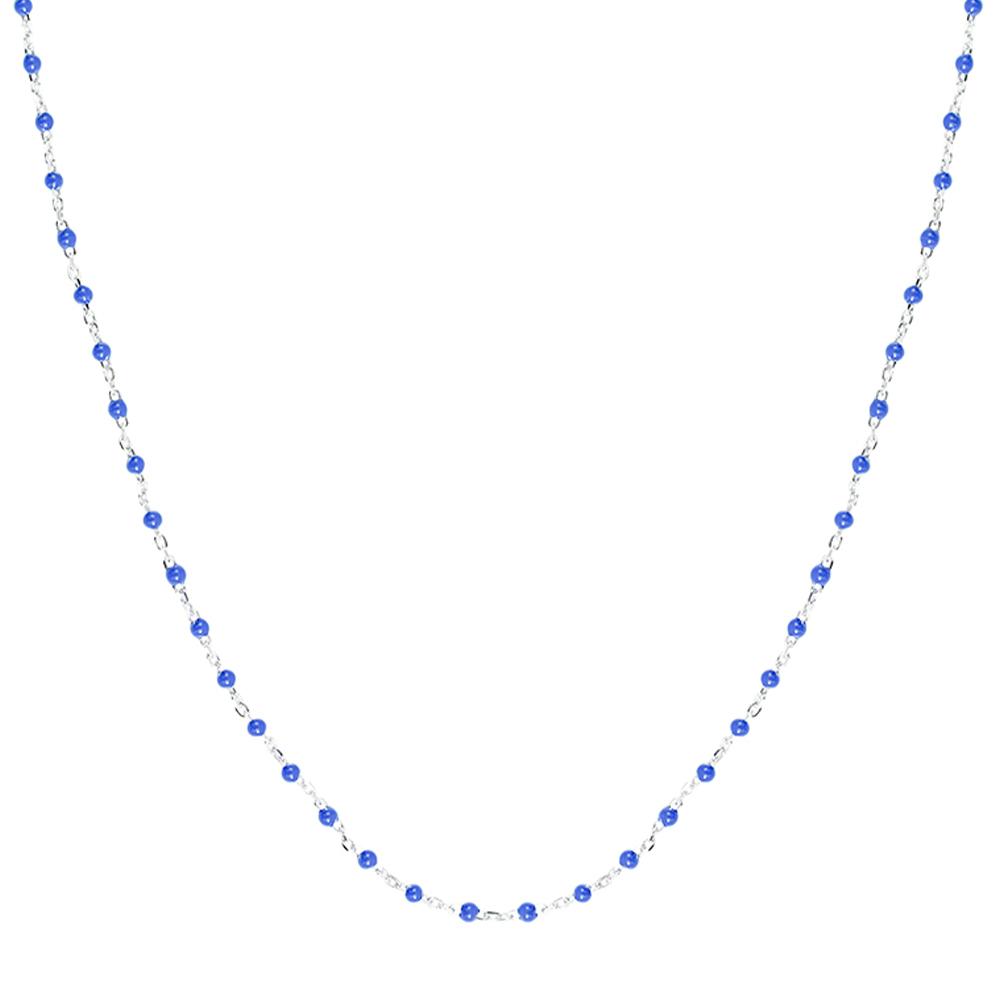 Collier Marine Femme Clio Blue Mimi Argent