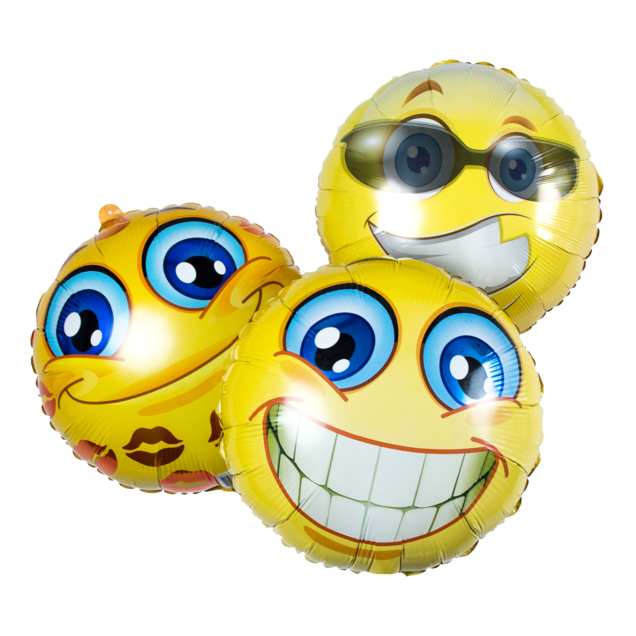 Ballonnen tros | Smiley