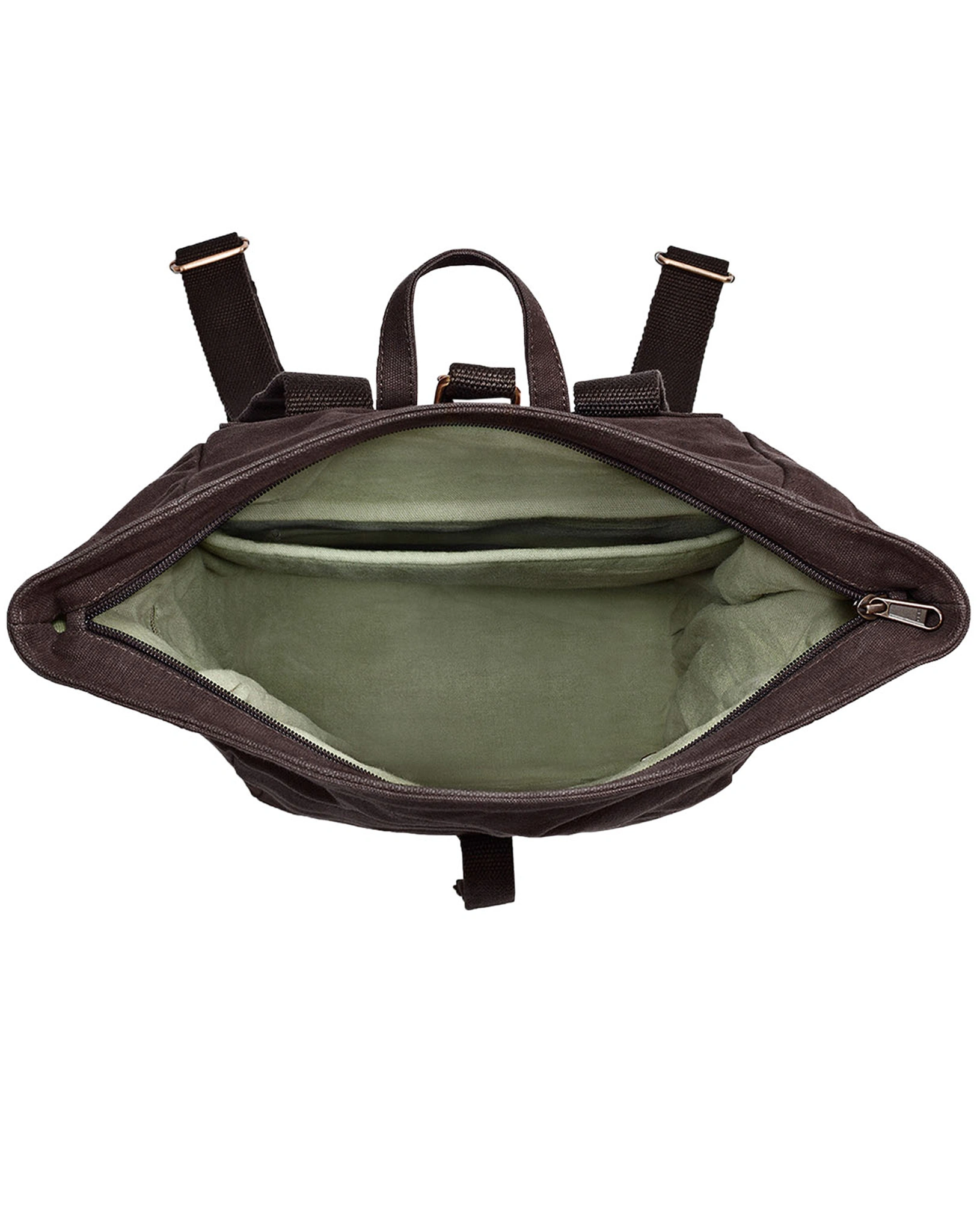Fitz & Huxley Rolltop-Rucksack CONVEYOR 12l, vegan, grau