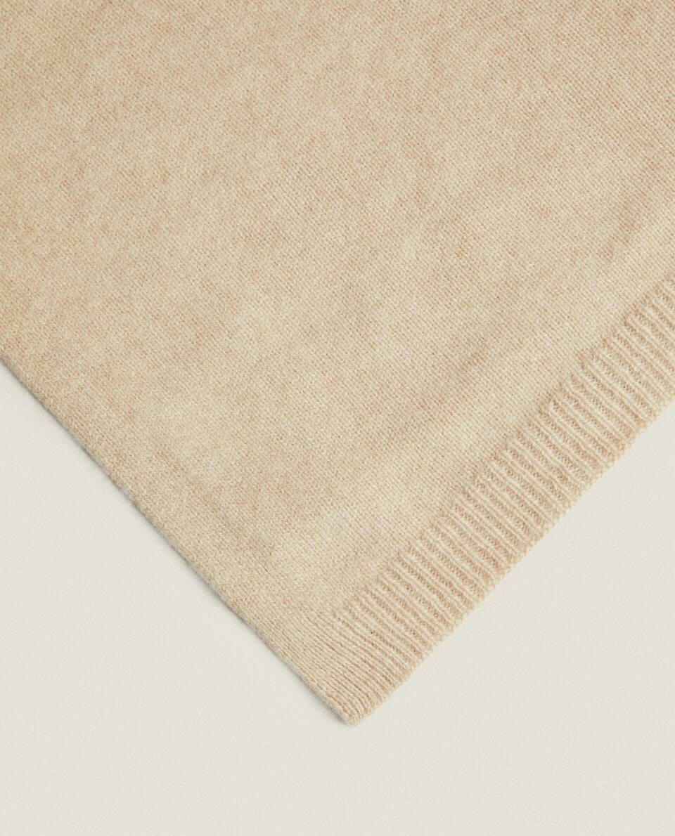 COBERTOR DE TRICÔ DE CASHMERE