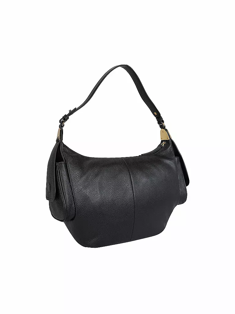 COCCINELLE Ledertasche - Hobo CAMPUS schwarz