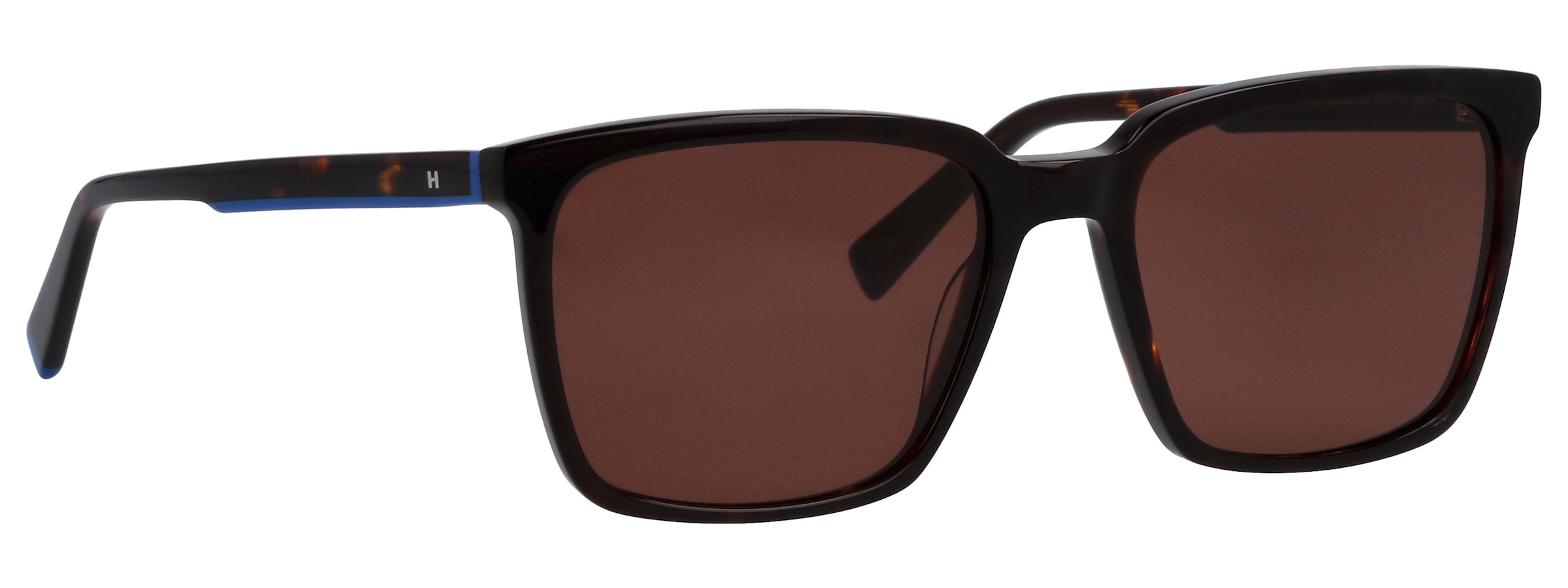 HUMPHREY´S eyewear Sonnenbrille »588181« Form rechteckig , blauen Akzenten am Bügel, adc uv 400