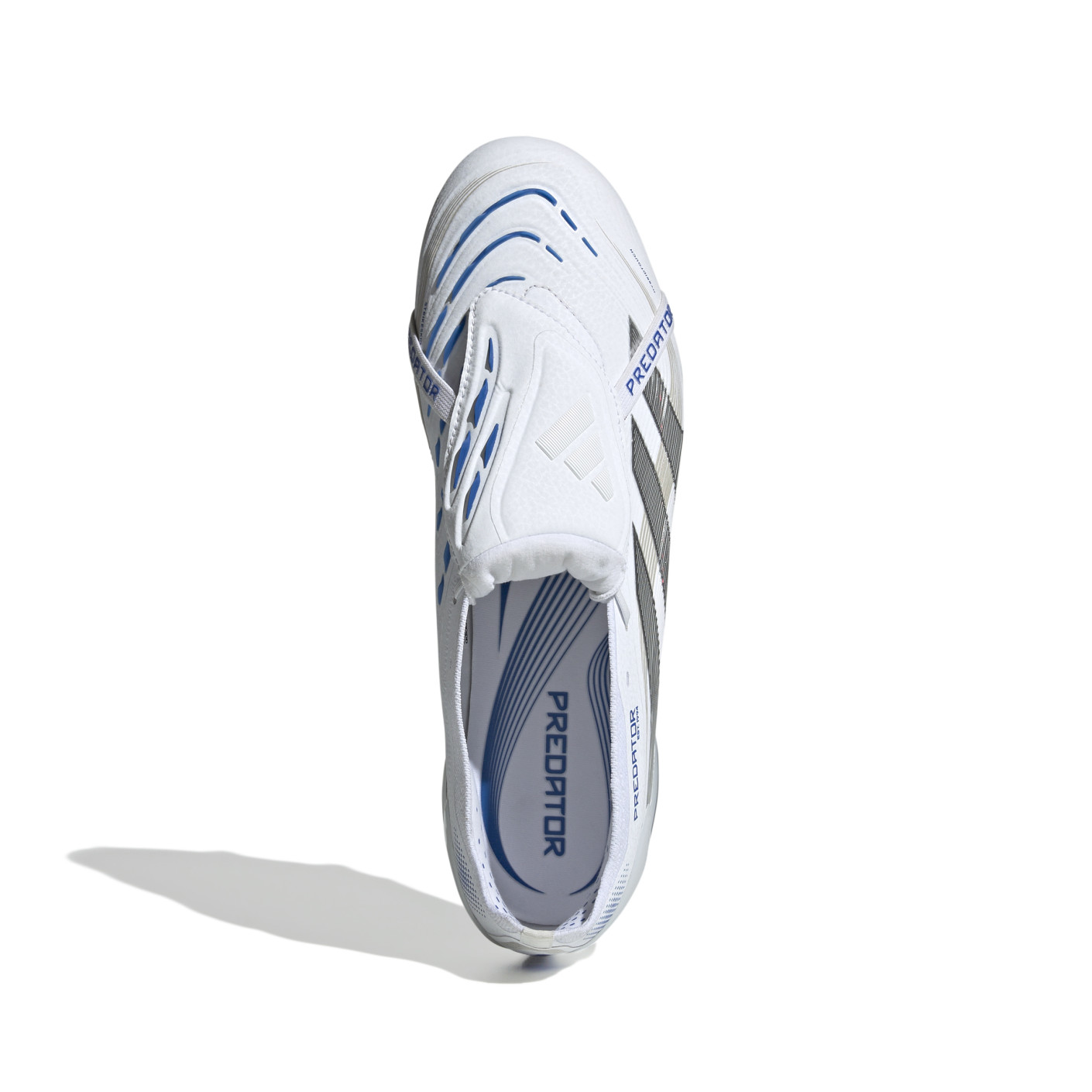 Adidas Predator Elite FT Gras Voetbalschoenen (FG) Wit Zilver Blauw