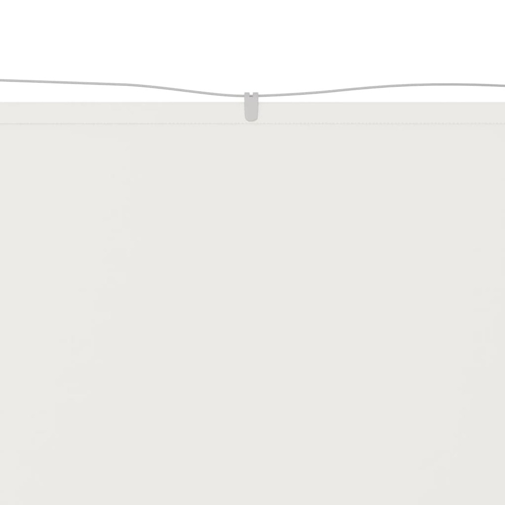 Auvent vertical 100 x 270 cm tissu oxford blanc