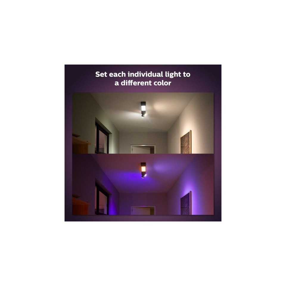 Philips Hue - Centris 2L-Spot Ceiling light - White & Color Ambiance