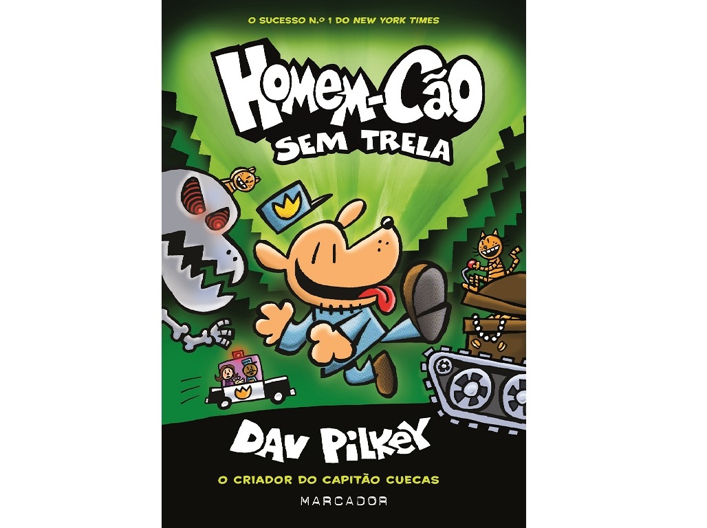 LIVRO HOMEM-CÃO SEM TRELA DE DAV PILKEY