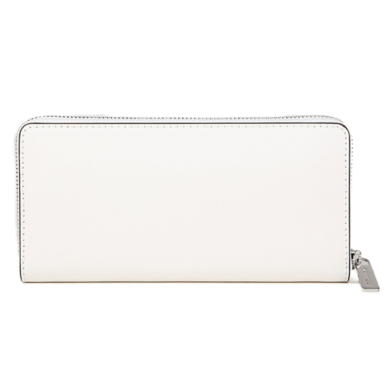 Michael Kors Compagnon en Cuir Jet Set Travel blanc - 10x20.5x2.5 cm