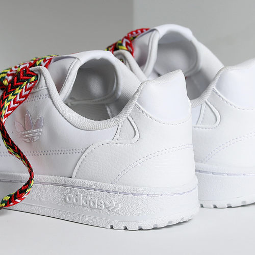 Baskets NY 90 Cloud White Core Black x Superlaced Gros Lacet Multicolor