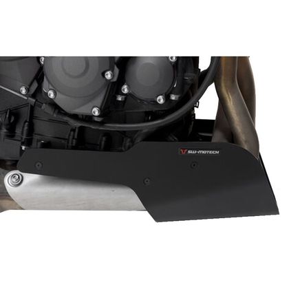 Sabot moteur SW-MOTECH ALUMINIUM NOIR - Noir