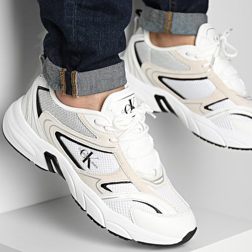 Baskets Retro Tennis 0589 Bright White Black