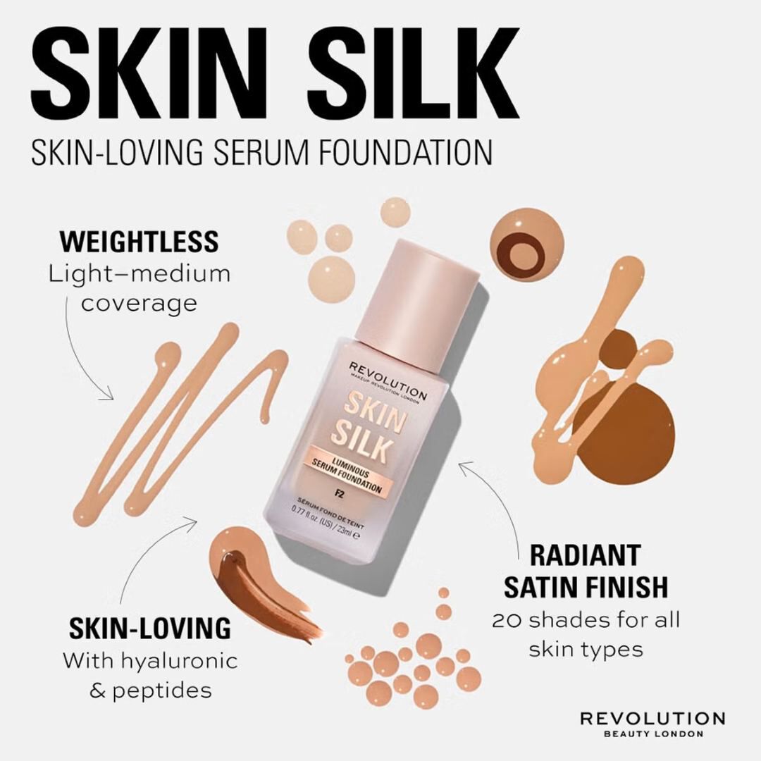 REVOLUTION  Skin Silk Serum Foundation