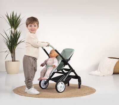 Smoby Maxi-Cosi Tvillingdukkevogn, Grønn