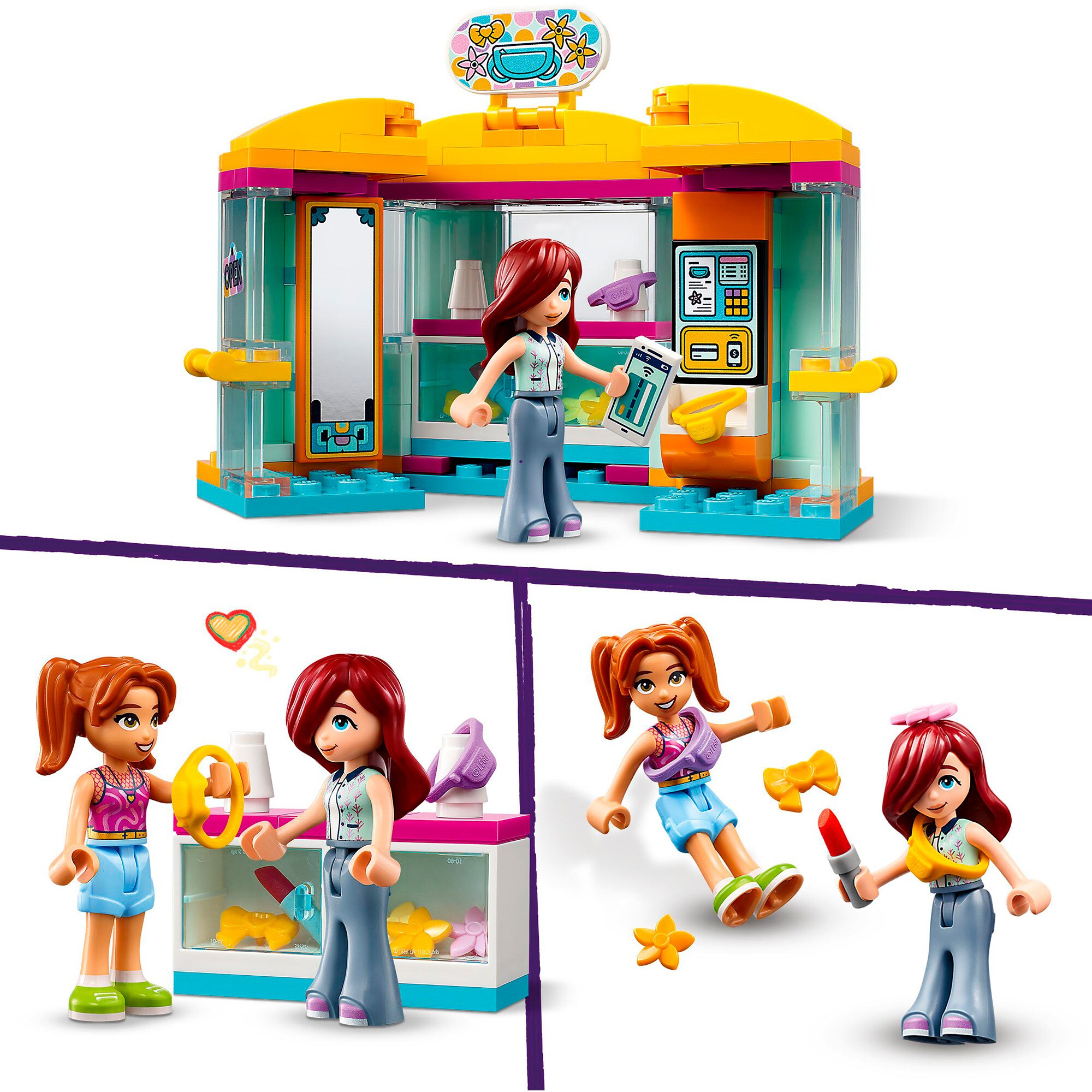 LEGO Konstruktionsspielzeug Friends Mini-Boutique