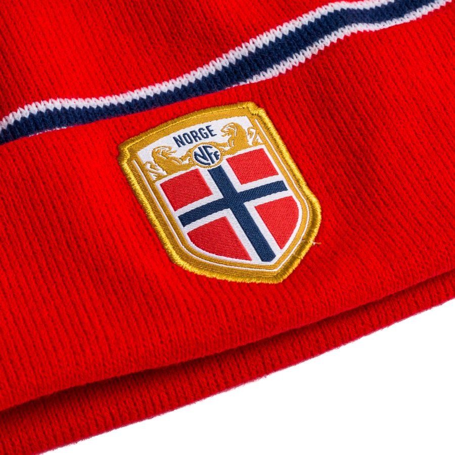Norvège Bonnet Crest - Rouge/Bleu Marine