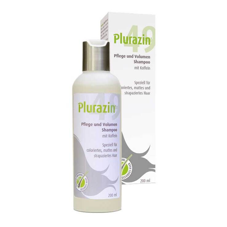 Plurazin 49 Pflege + Volumen Shampoo, 200 ml