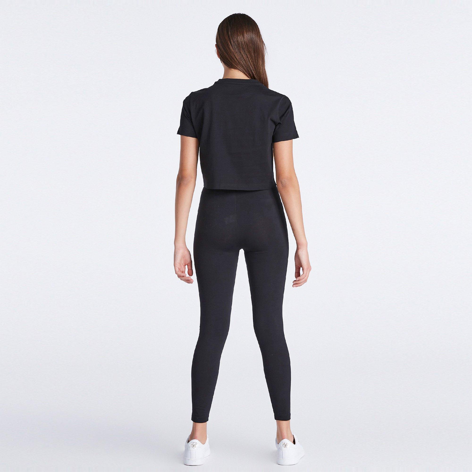 SikSilk Cropped T Shirt Juniors