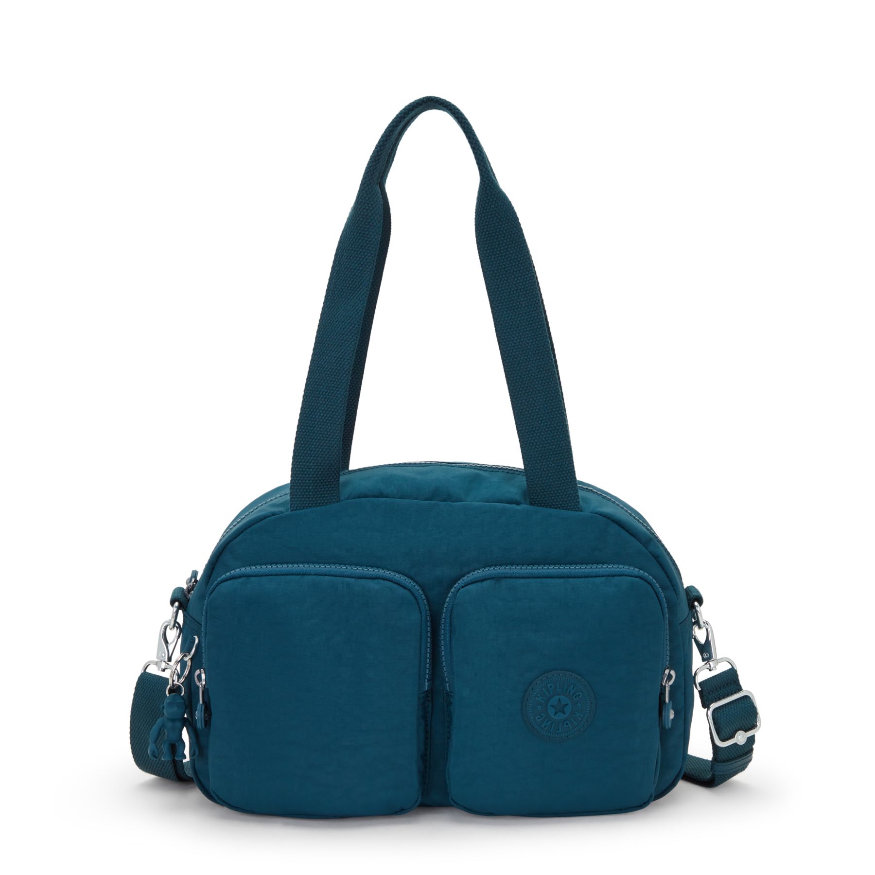 COOL DEFEA Sac Épaule Taille Moyenne avec Sangle Détachable - Cosmic Emerald