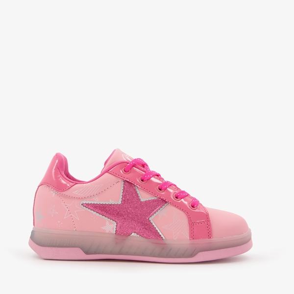 Breezy Rollers kinder sneakers met wieltjes roze