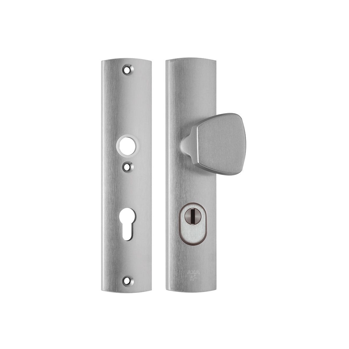 AXA 6665 Veiligheidsbeslag Curve Plus S-knop PC72 anti-kerntrek F1 - 6665-51-11/72
