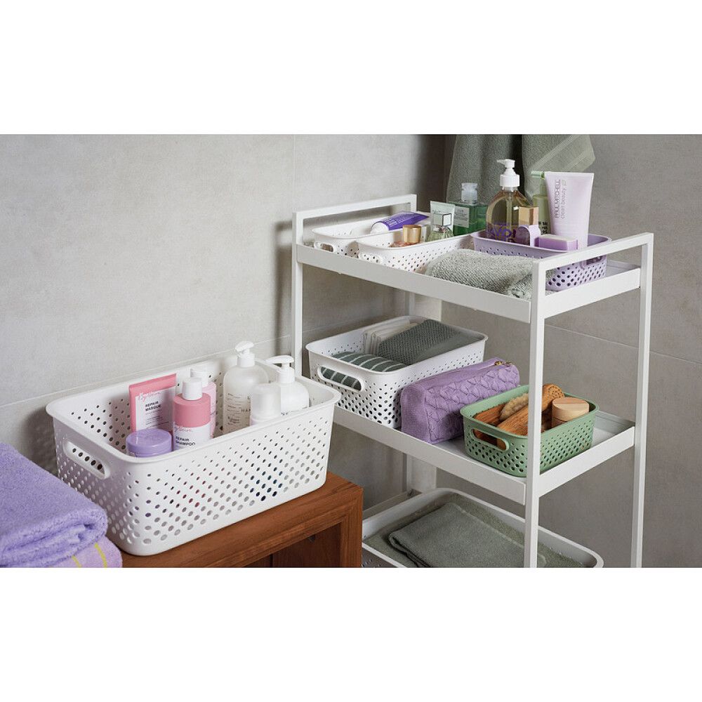 OPPBEVARINGSKURV SMARTSTORE ESSENCE SLIM LILLA 1,3L