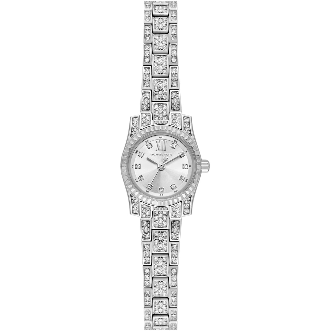 Michael Kors Lexington Silbrig 22mm