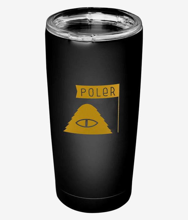 Poler 20 oz Stainless Steel Tumbler Acc. (black)