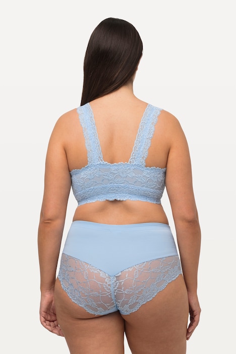 Bralette, Spitze, Reißverschluss, ohne Bügel
