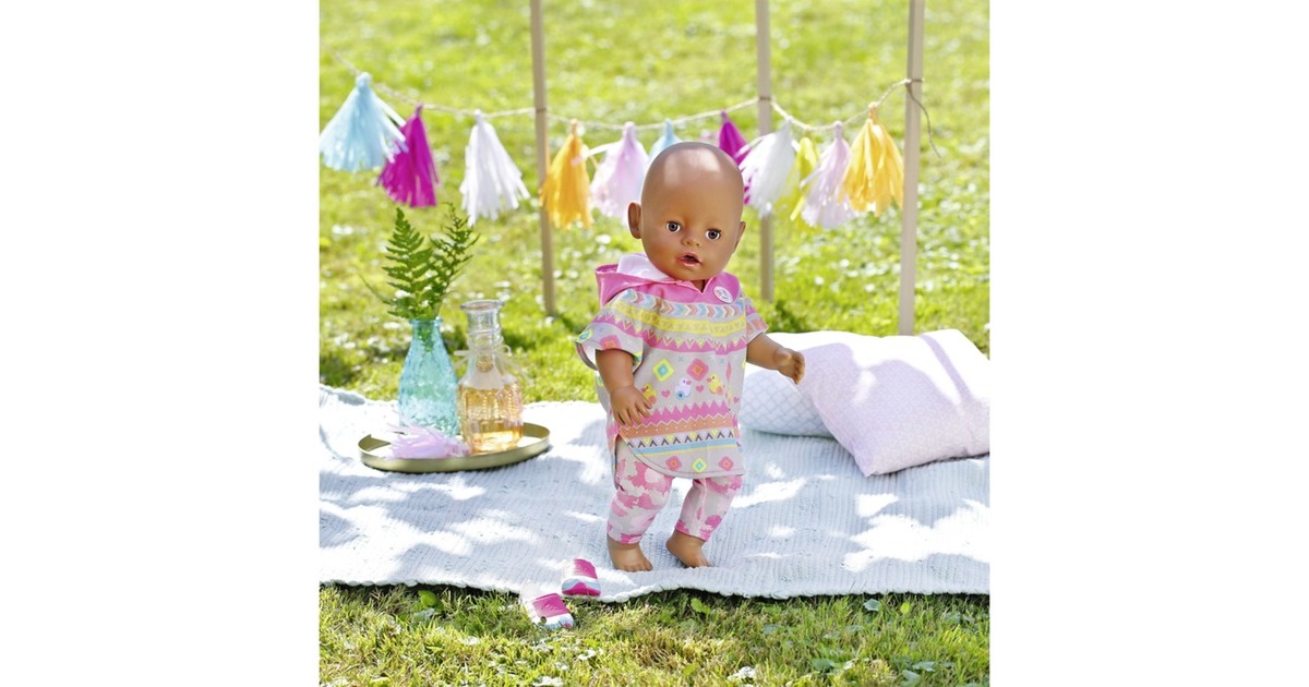 ZAPF CreationBABY born - Deluxe Trendy Poncho poppen accessoires  (43 cm)