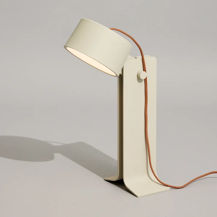Hübsch Interior - Crea LED Tischleuchte, sand / orange