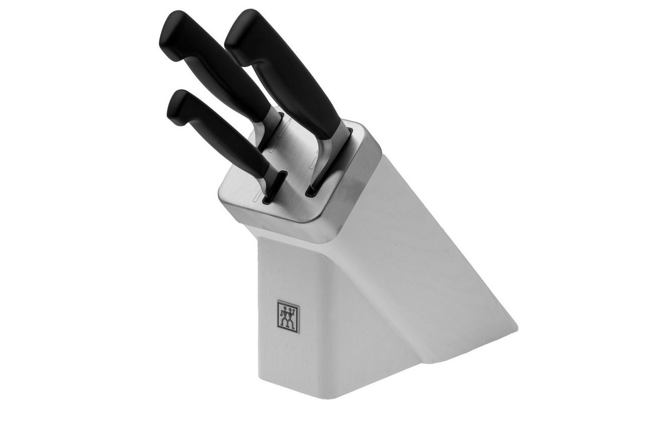 Zwilling J.A. Henckels Four Star 1002294 SharpBlock-messenblok, wit 4-delig