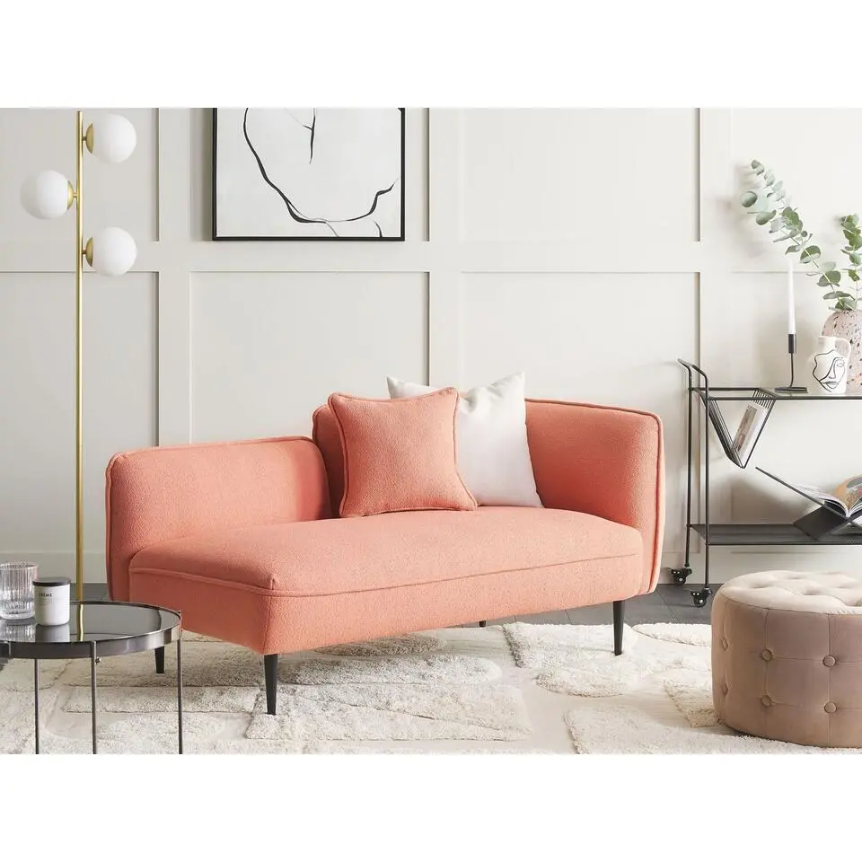 CHEVANNES - Chaise longue - Roze - - Polyester