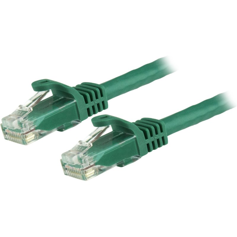 StarTech.com Cordon de raccordement UTP CAT6 - 1,5 m - Sans crochet - Câble patch RJ45 - Vert