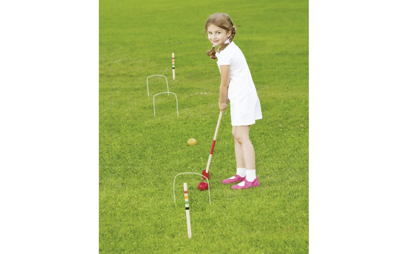 Croquet Set met hamers, ballen en poortjes