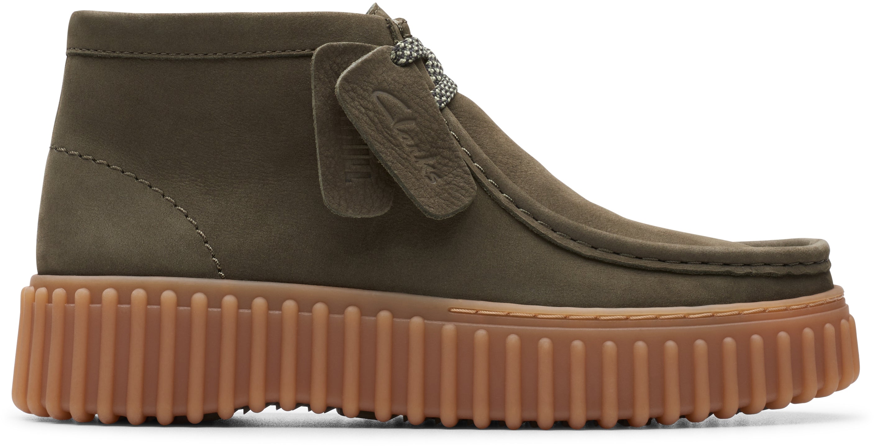 Clarks  Torhill Moss støvler - Dark Green Nub